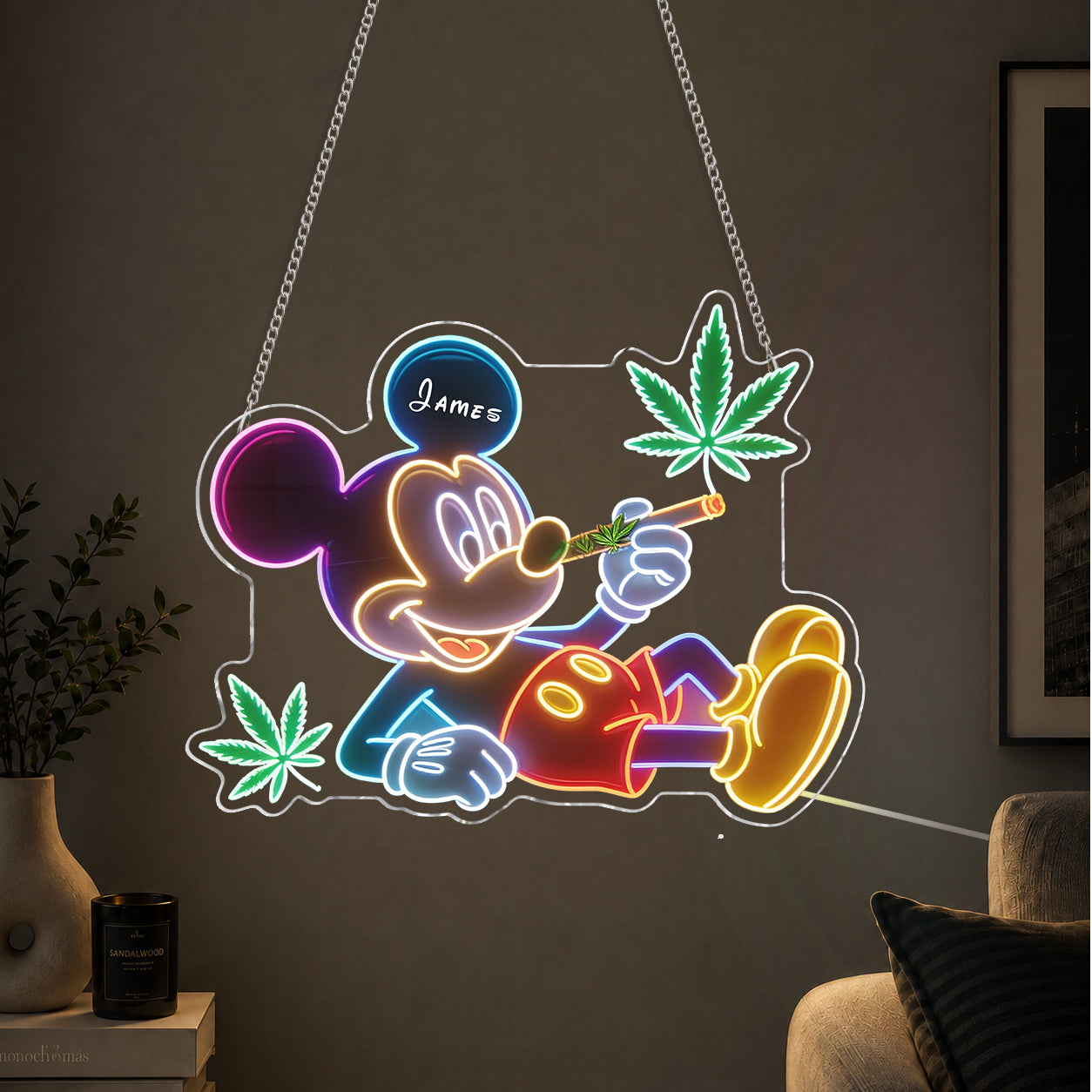 Cannabis - Personalized Weed Neon LED Light Sign