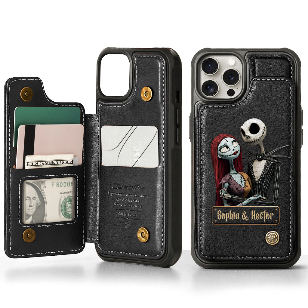 Nightmare Couple - Personalized Nightmare Wallet Phone Case