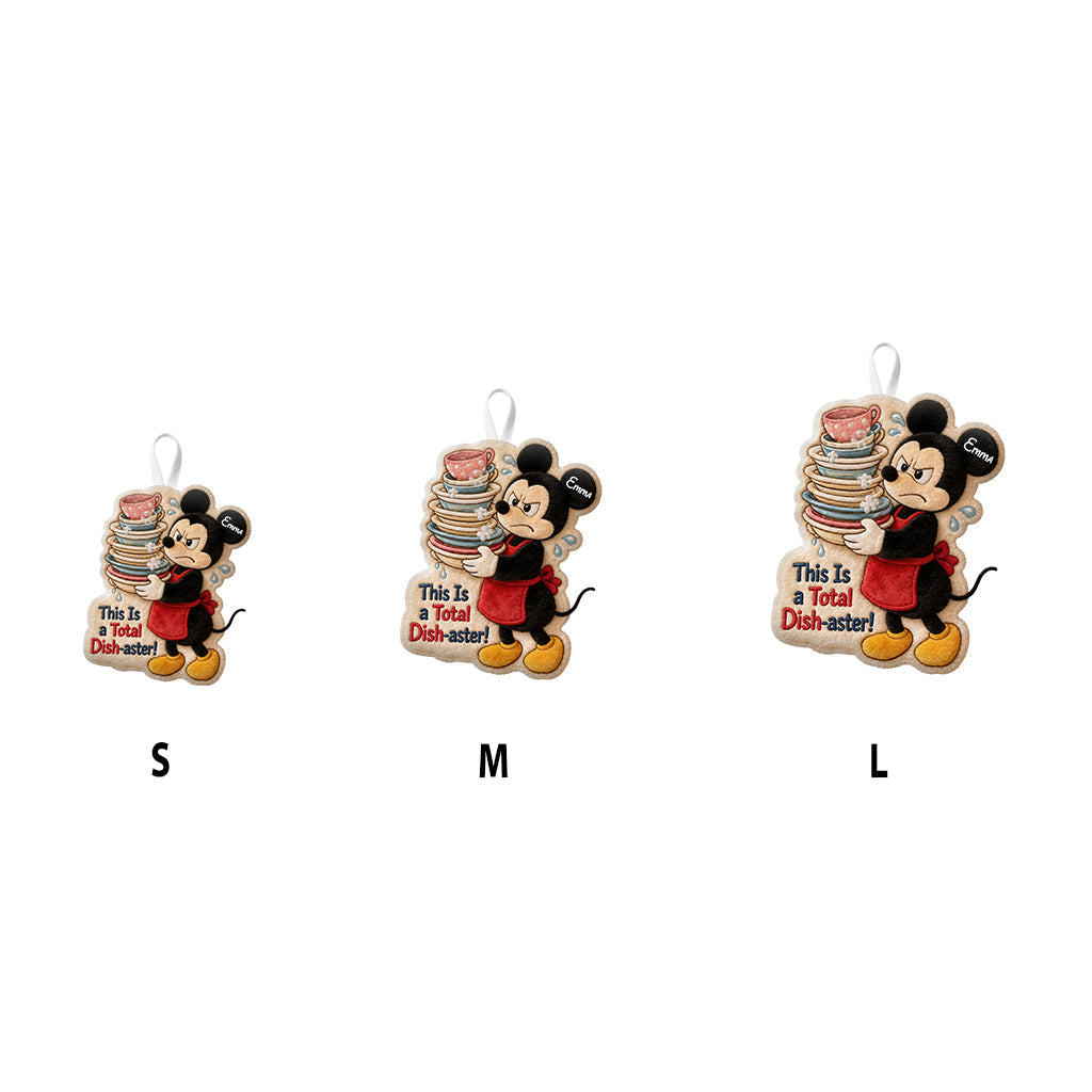Cartoon Mouse Fans Gift, Kitchen Towel - Personalized Mouse Hand Towel