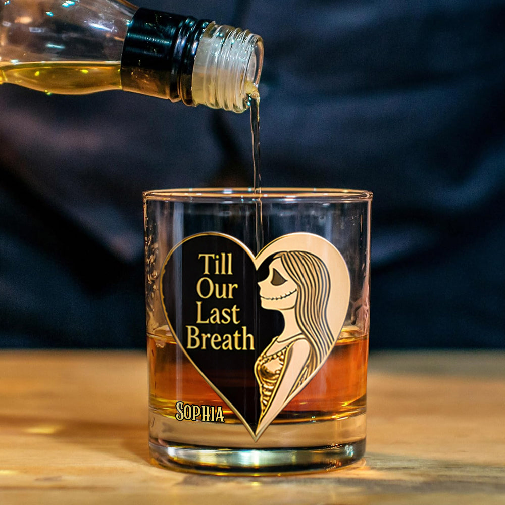 From Our First Kiss - Personalized Nightmare Whiskey Decanter Set