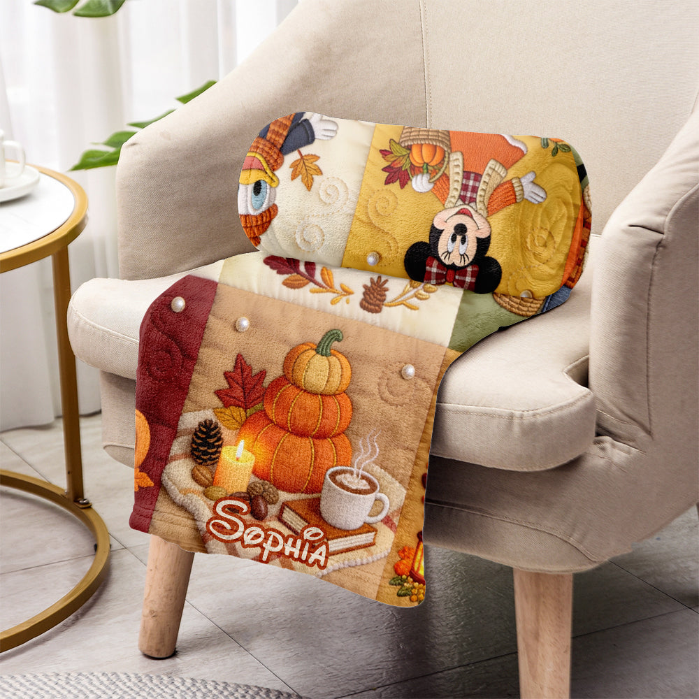 It's The Most Beautiful Time Of The Year - Personalized Mouse Blanket