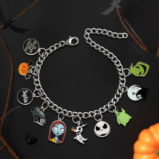 Nightmare On The Wrist - Personalized Nightmare Bracelet With Charms