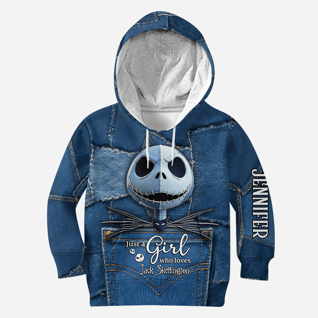 Just A Girl Who Loves Jack - Personalized Nightmare Hoodie & Leggings
