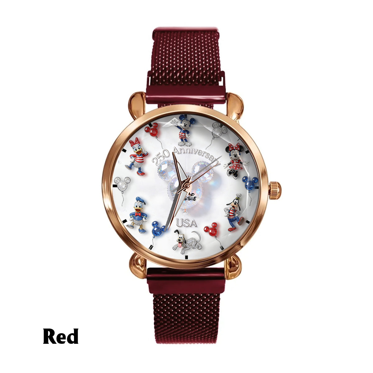 Friends 250 Anniversary - Personalized Mouse Women Hand Watch