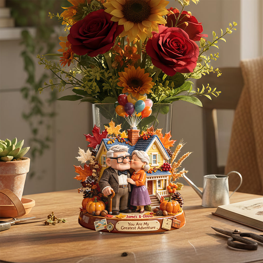 My Greatest Adventure - Personalized Up Movie Couple Acrylic Pot