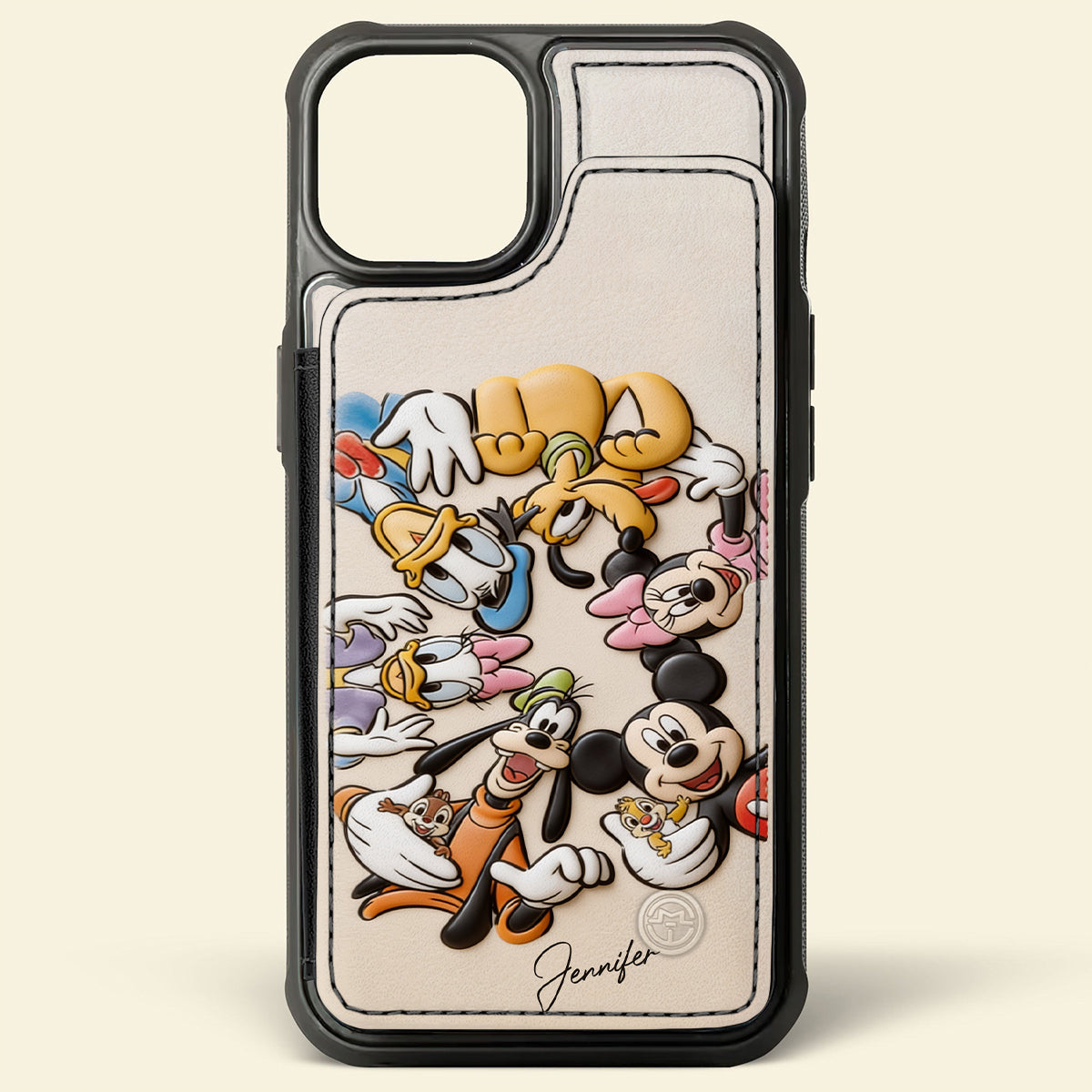 Magical - Personalized Mouse Fully Printed Wallet Phone Case