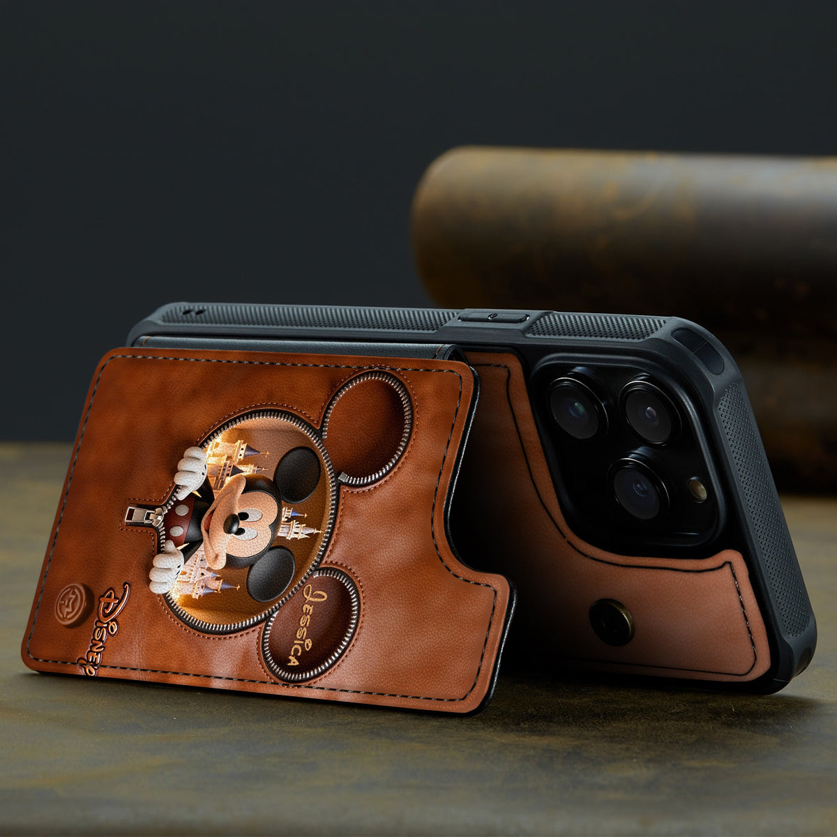 Magical Moments - Personalized Mouse Fully Printed Wallet Phone Case