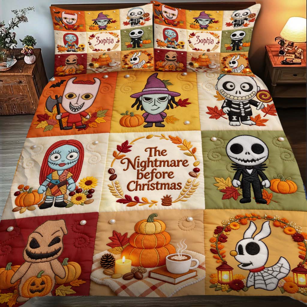 The Nighmare - Personalized Nightmare Quilt Set