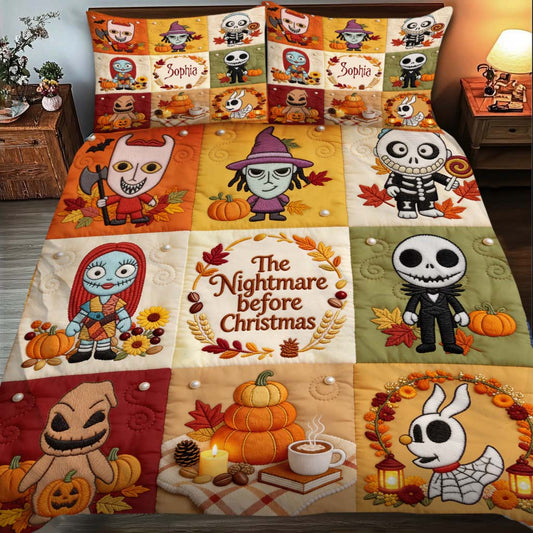The Nighmare - Personalized Nightmare Quilt Set