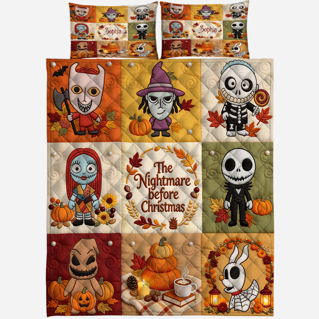 The Nighmare - Personalized Nightmare Quilt Set