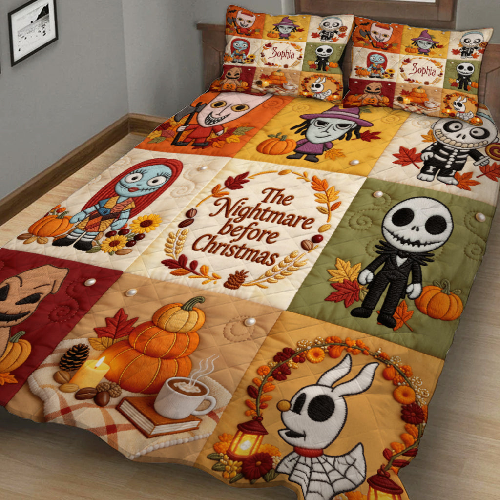 The Nighmare - Personalized Nightmare Quilt Set