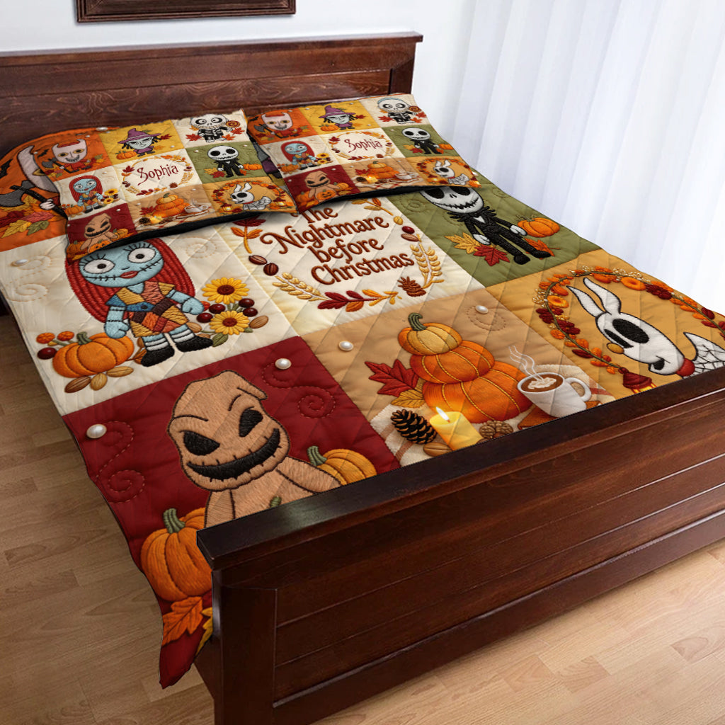 The Nighmare - Personalized Nightmare Quilt Set