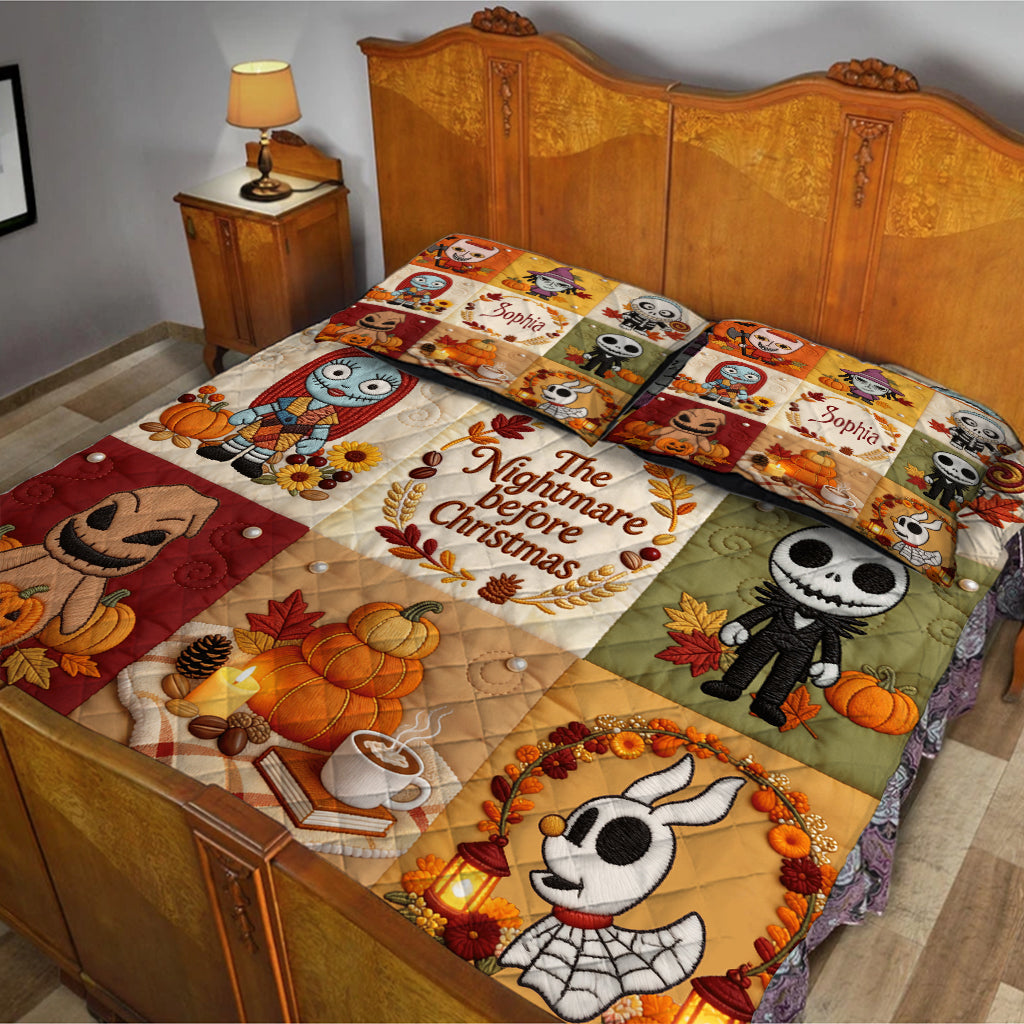 The Nighmare - Personalized Nightmare Quilt Set