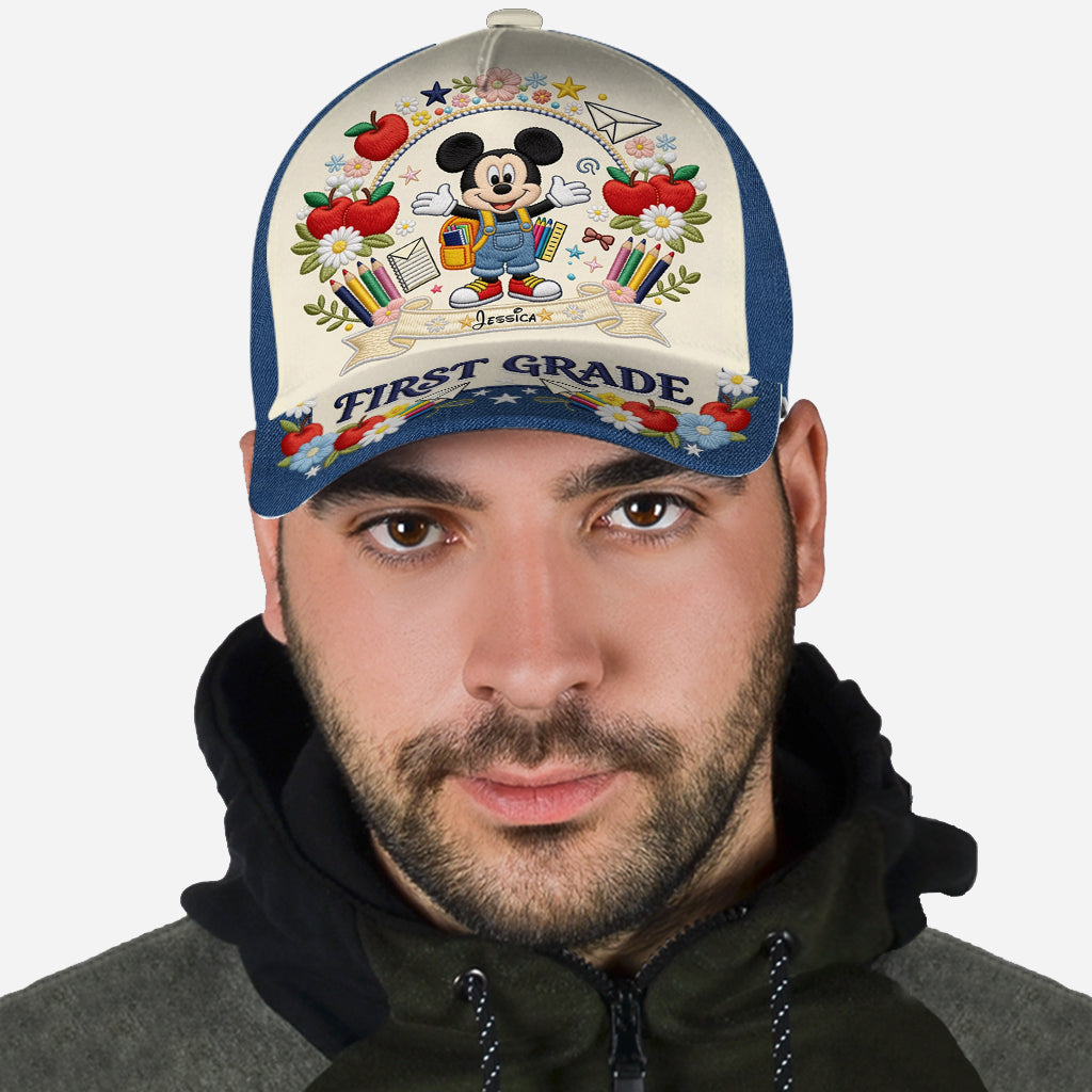 Back To School - Personalized Mouse Classic Cap