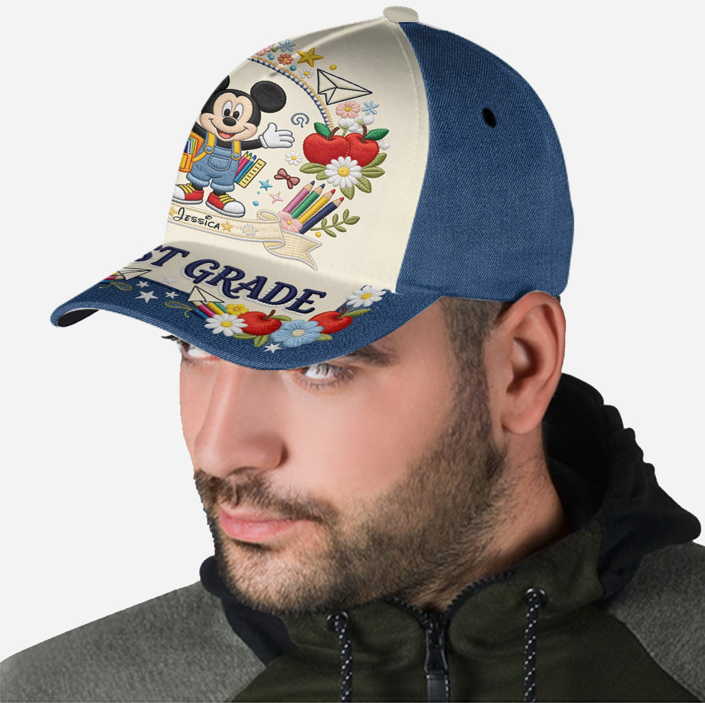 Back To School - Personalized Mouse Classic Cap