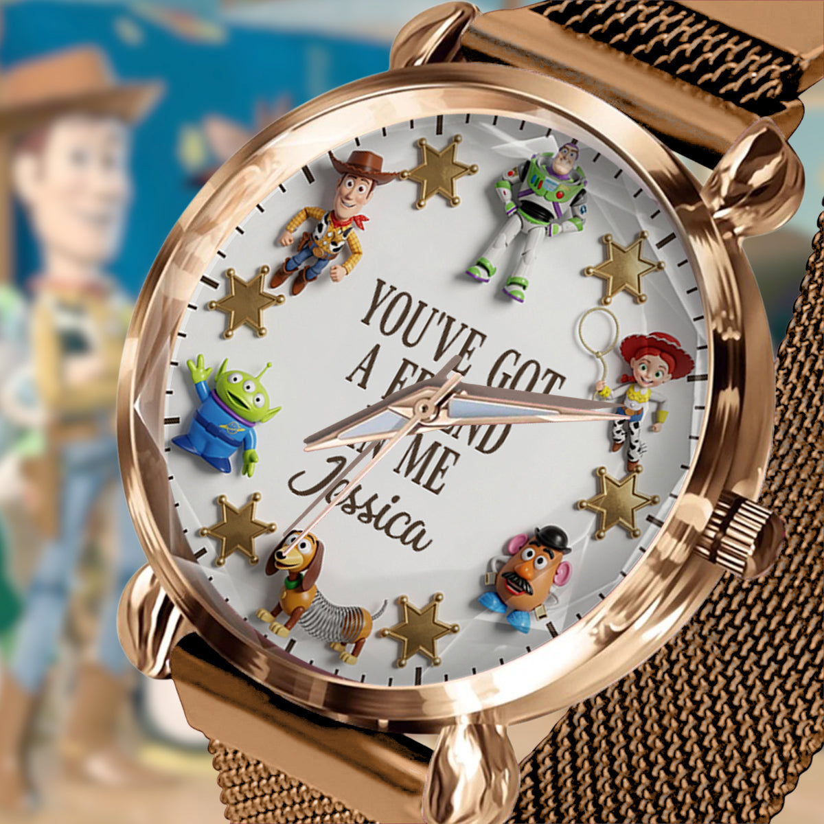 You've Got A Friend In Me - Personalized Movie For Kids Women Hand Watch