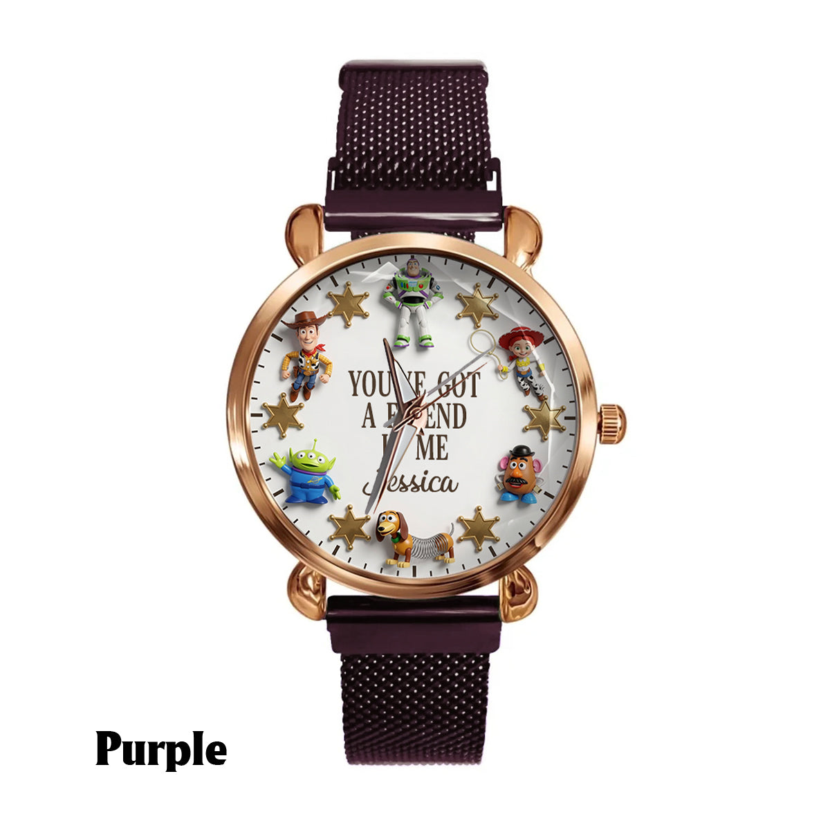 You've Got A Friend In Me - Personalized Movie For Kids Women Hand Watch
