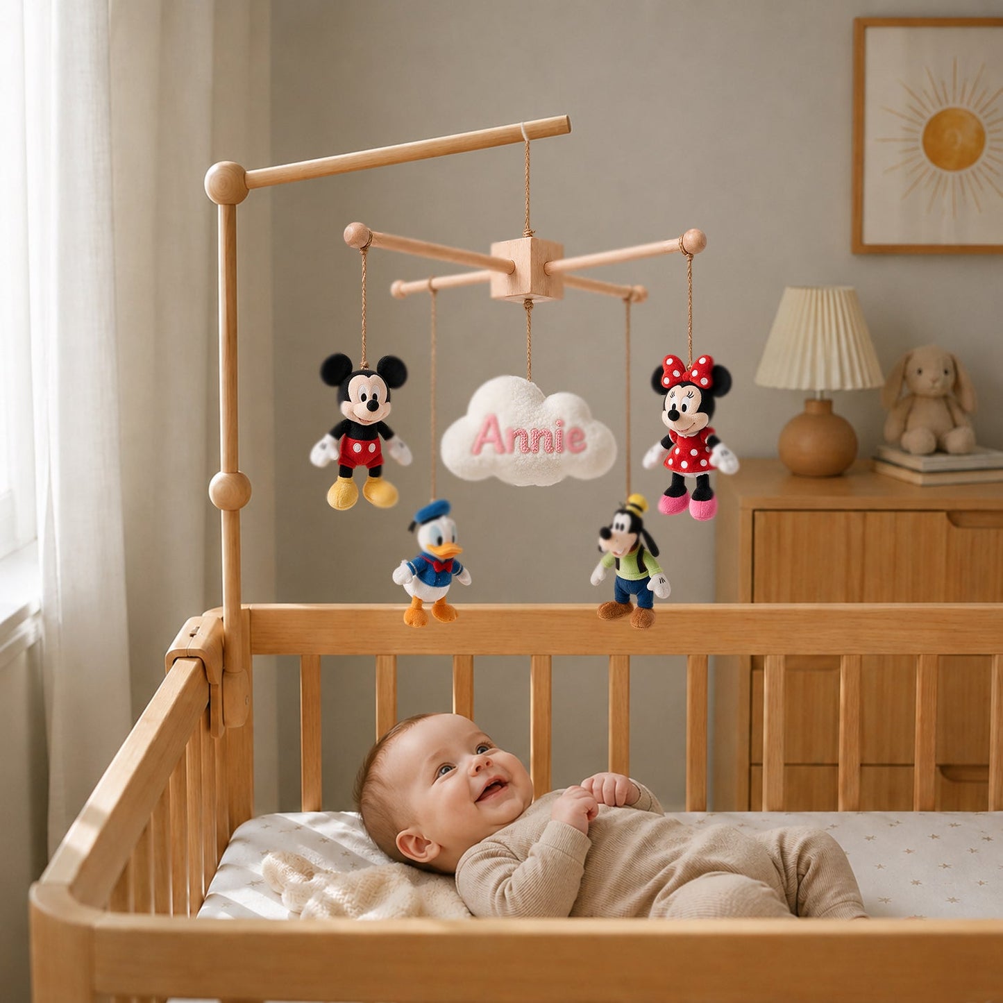 Magical Dream - Personalized Mouse Crib Mobile