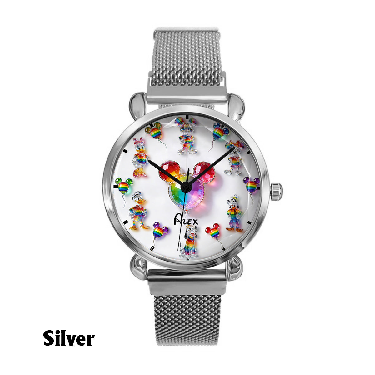 Love Is Love Pride - Personalized LGBT Support Women Hand Watch