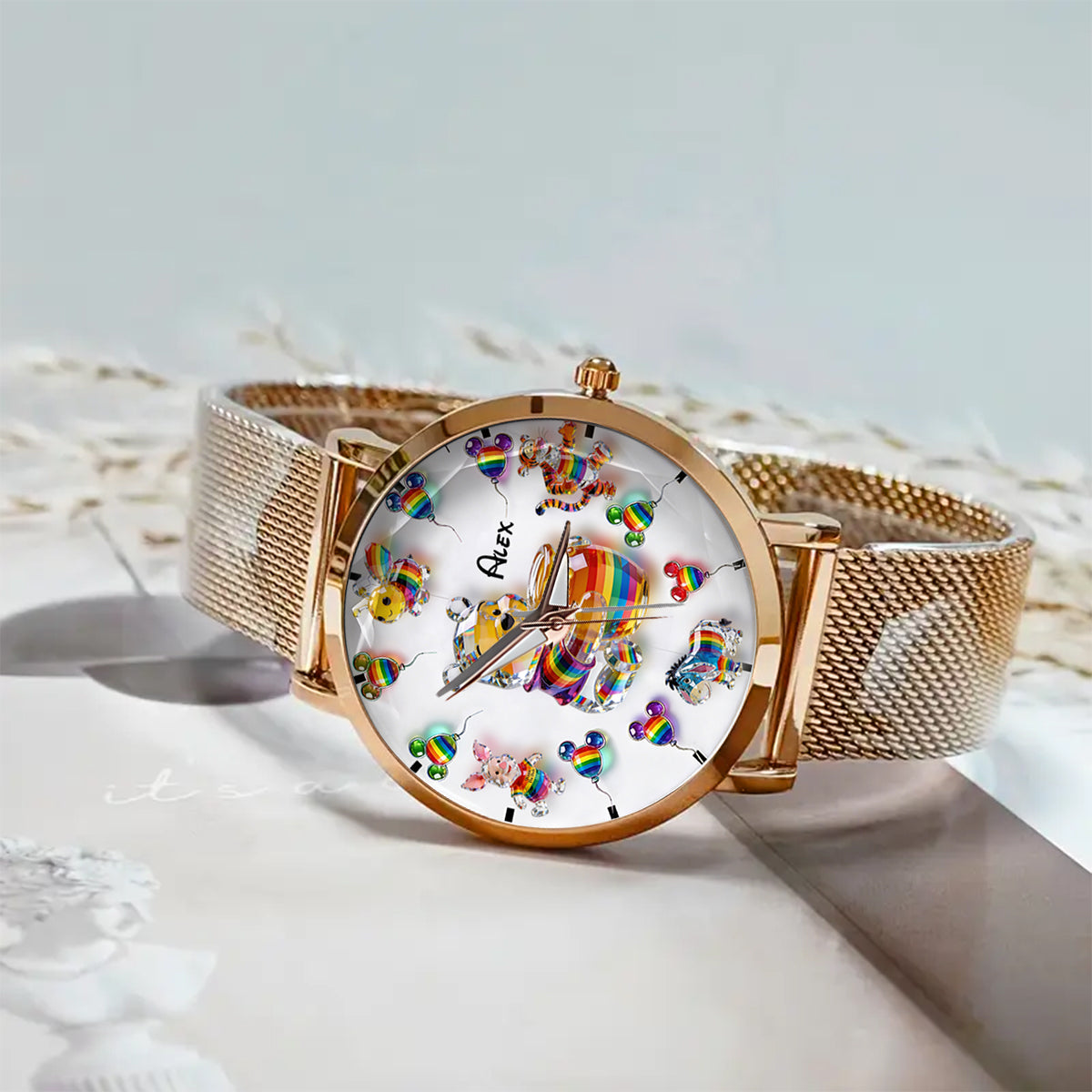 Love Is Love Pride - Personalized LGBT Support Women Hand Watch