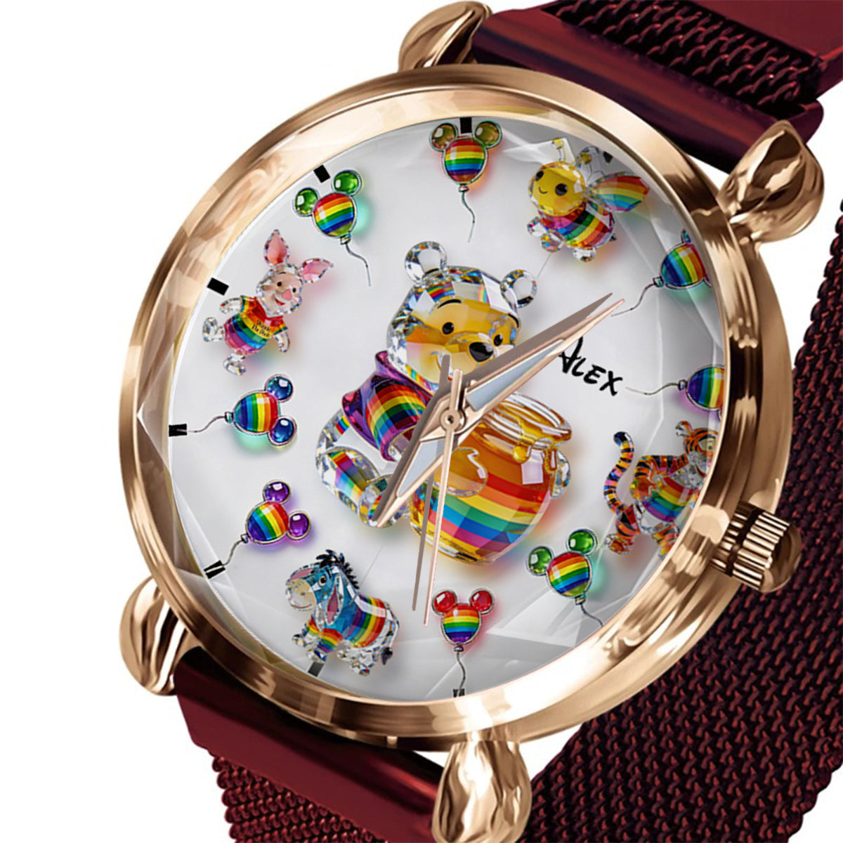 Love Is Love Pride - Personalized LGBT Support Women Hand Watch