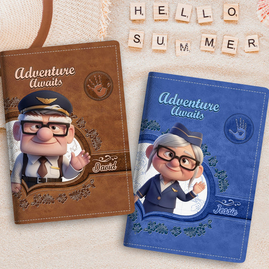 You're My Greatest Adventure - Personalized Mouse Passport Holder