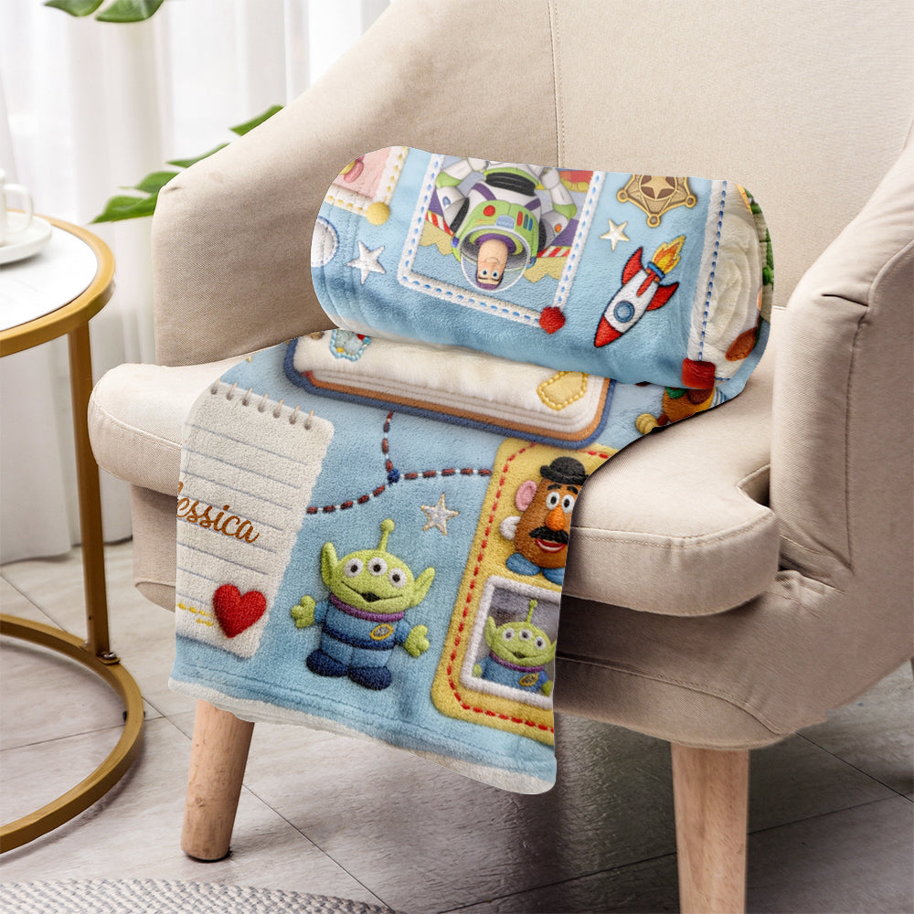 You've Got A Friend In Me - Personalized Movie For Kids Blanket