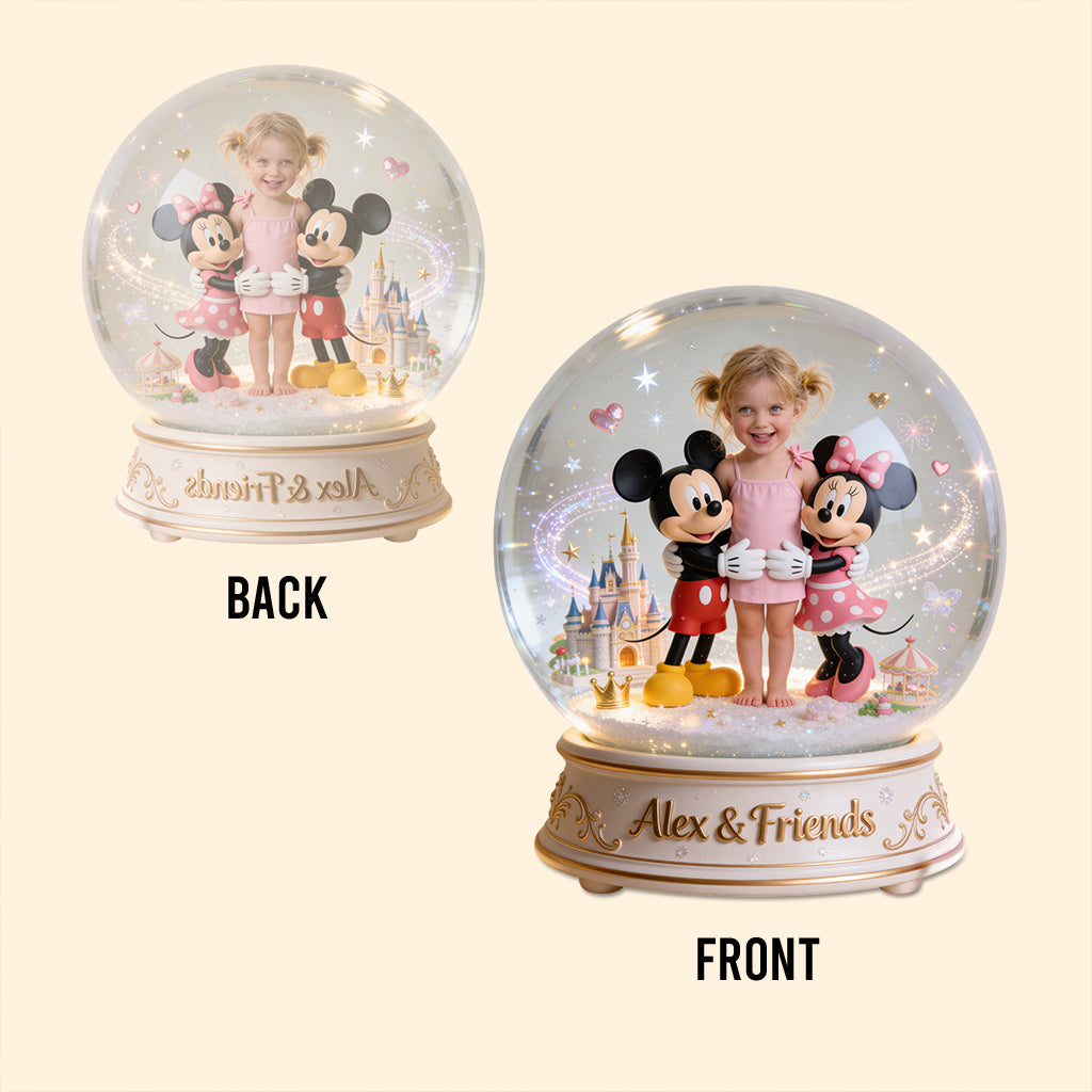 Cartoon Magical Mouse - Personalized Mouse Custom Shaped Acrylic Plaque