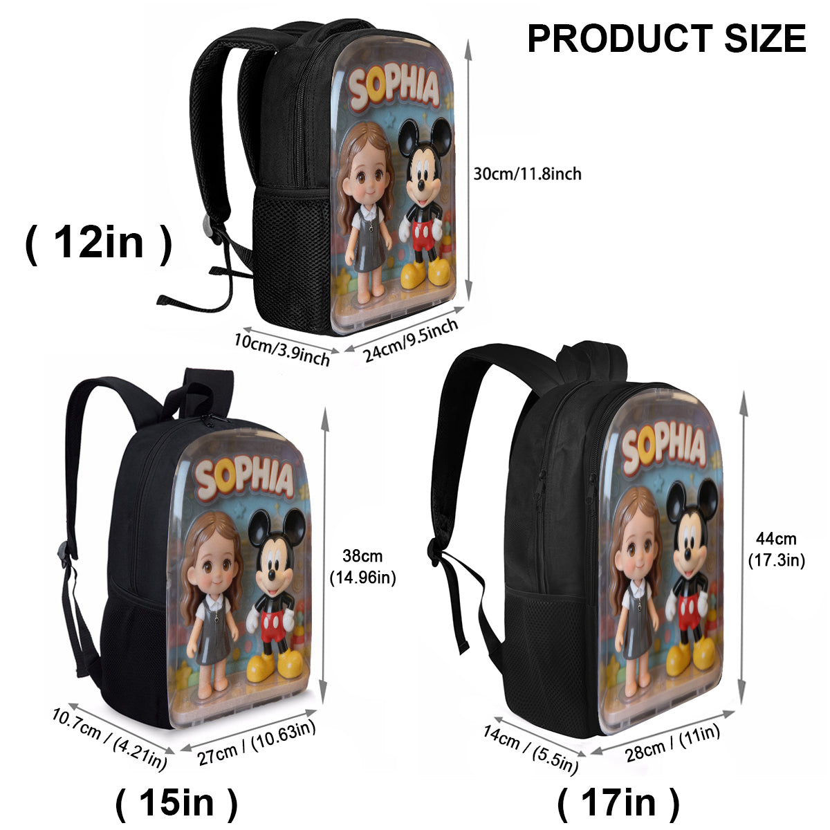 Kid Favorite Gift - Personalized Kid Multifunctional Backpack