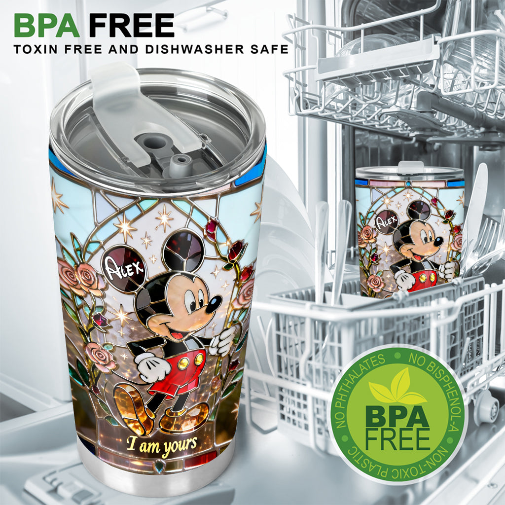 I Love You - Personalized Mouse Tumbler