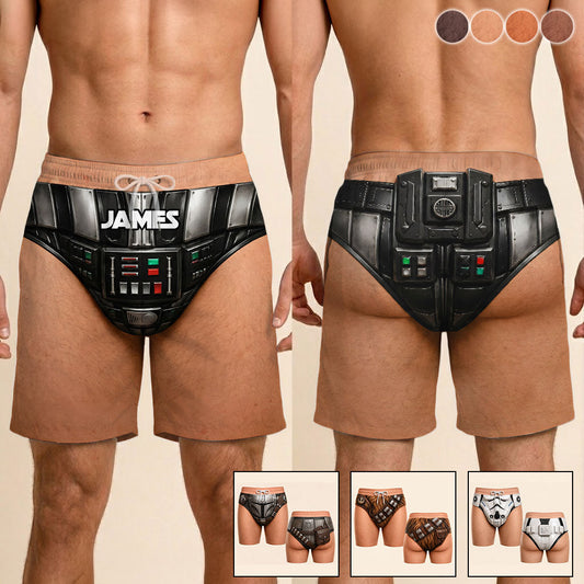 Funny The Force Shorts - Personalized The Force Men Shorts