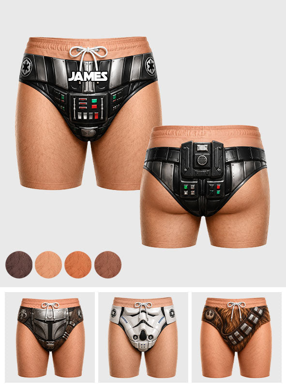Funny The Force Shorts - Personalized The Force Men Shorts