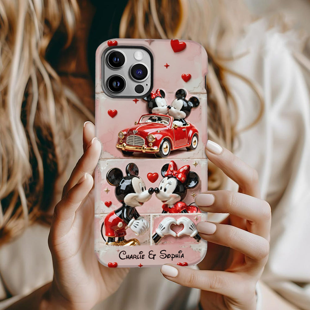 Happily Ever After - Personalized Mouse Full Print Phone Case