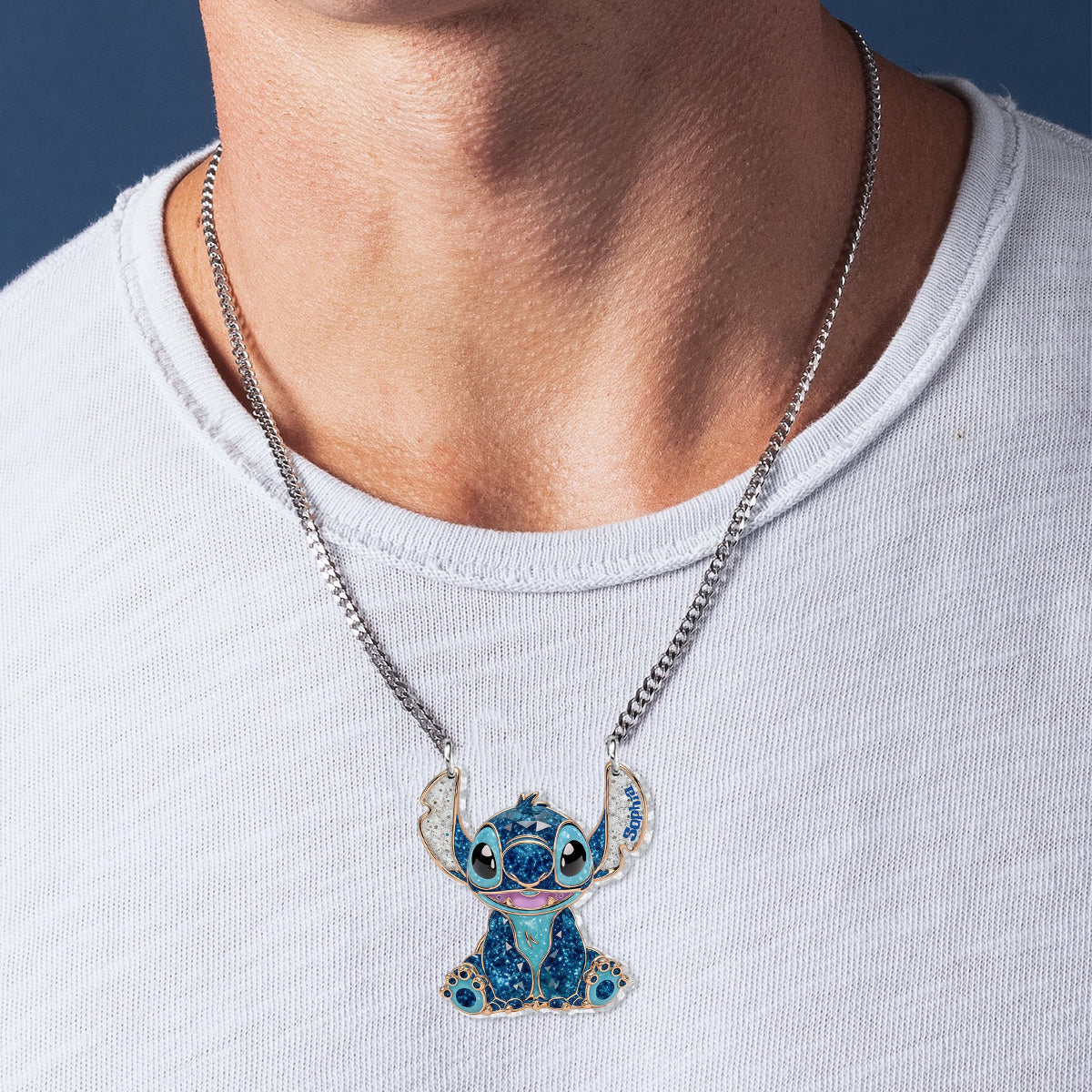 Ohana Means Family - Personalized Ohana Custom Shaped Pendant Necklace