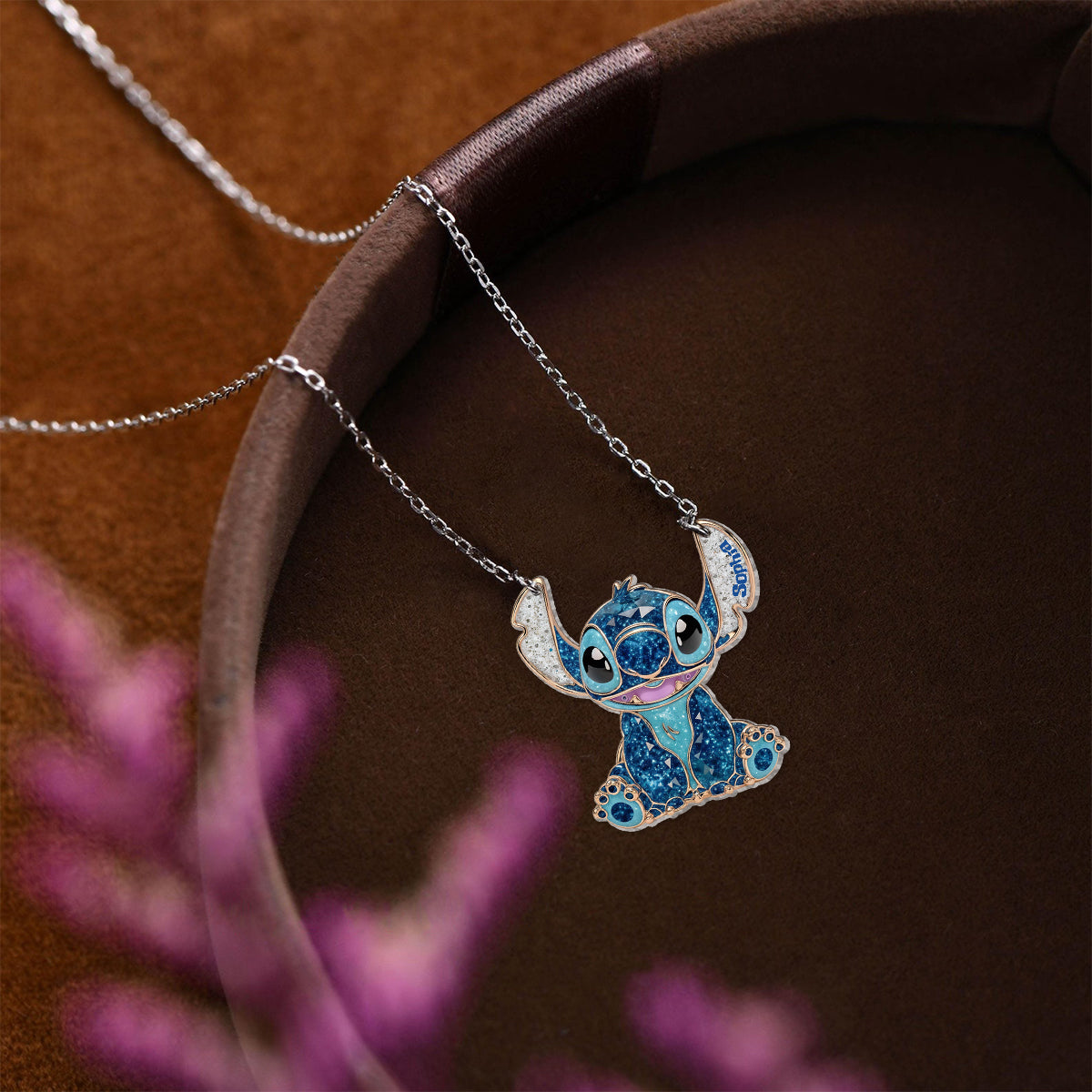 Ohana Means Family - Personalized Ohana Custom Shaped Pendant Necklace