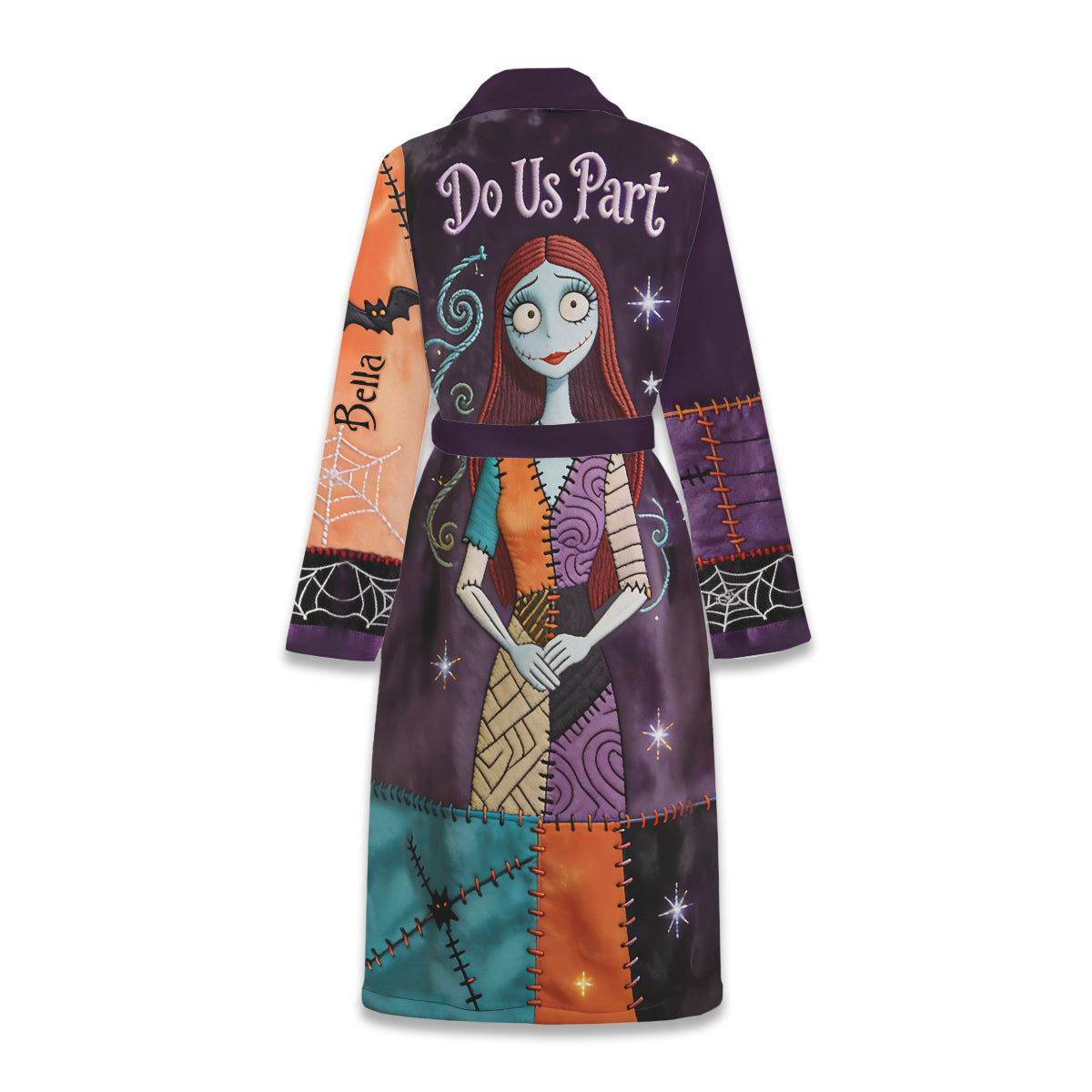 Til' Death Do Us Part - Personalized Nightmare Pajama Kimono Robe