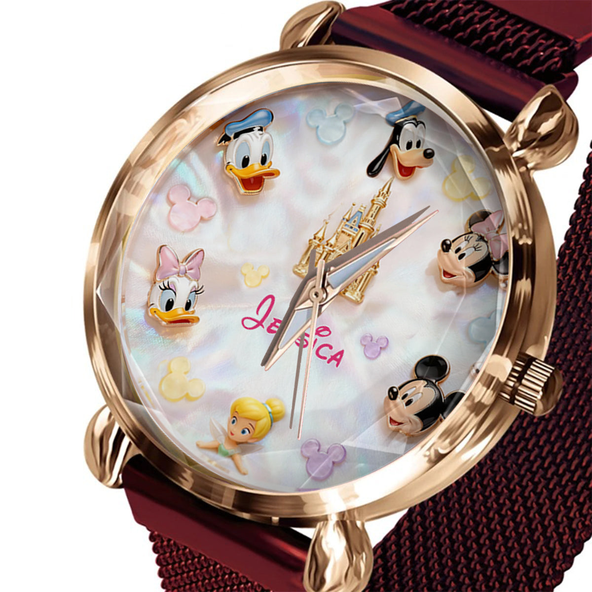 Magic Friends - Personalized Mouse Women Hand Watch