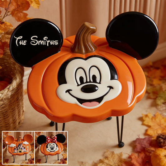 Pumpkin Magical Friends - Personalized Mouse Table Custom Shape
