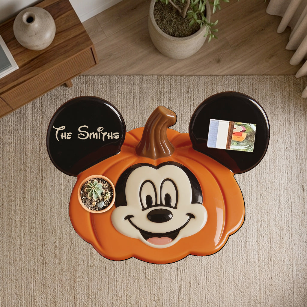 Pumpkin Magical Friends - Personalized Mouse Table Custom Shape