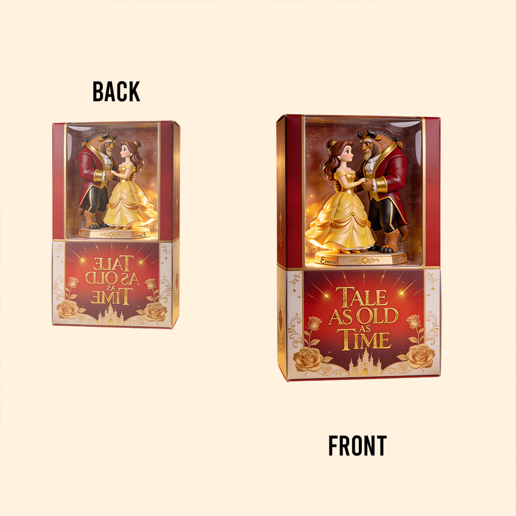 Tale As Old As Time - Personalized Beauty And The Beast Custom Shaped Acrylic Plaque
