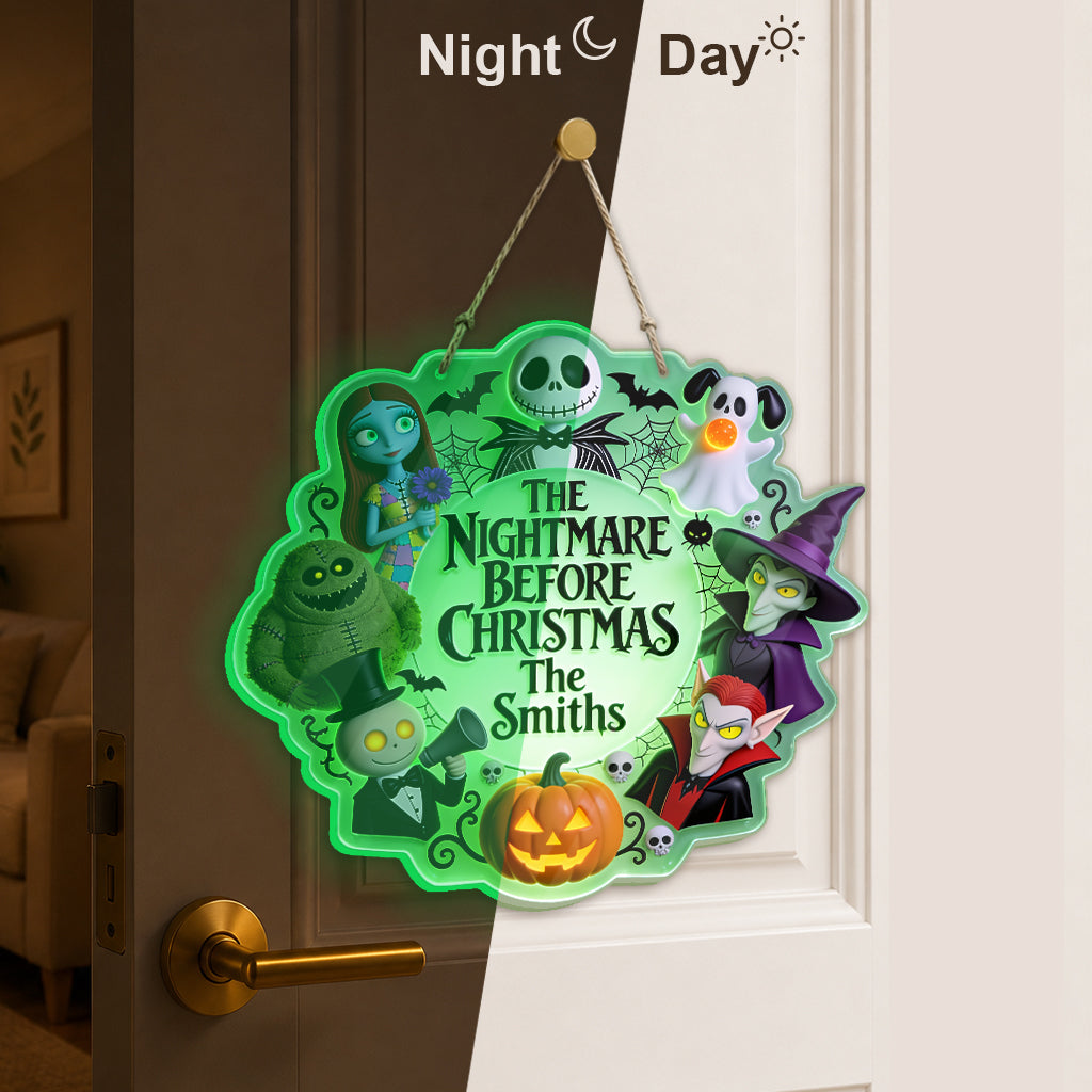 Spooky Nightmare - Personalized Nightmare Luminous Acrylic Sign