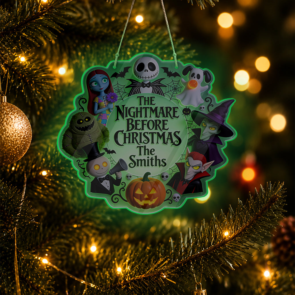 Spooky Nightmare - Personalized Nightmare Luminous Acrylic Sign