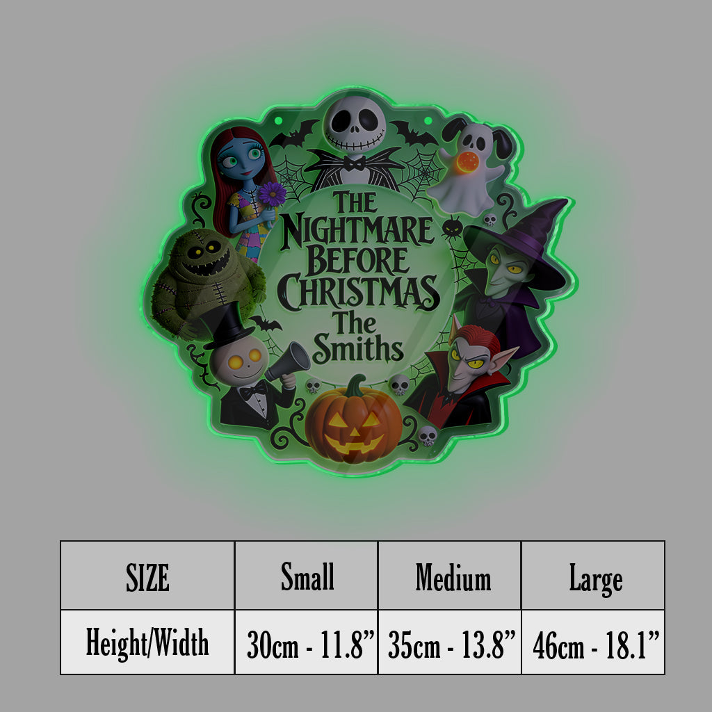 Spooky Nightmare - Personalized Nightmare Luminous Acrylic Sign
