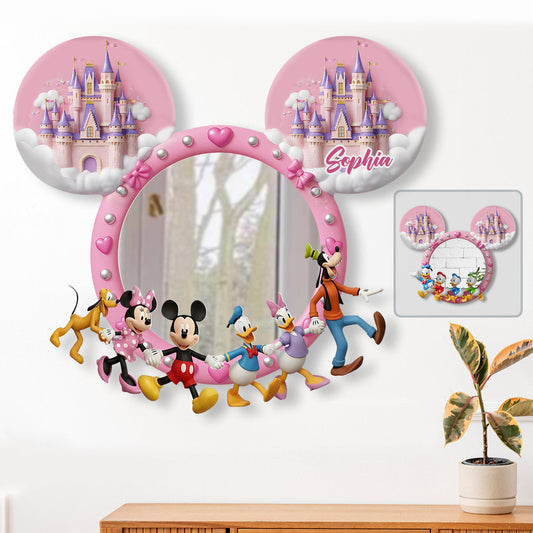 Magical Moment - Personalized Mouse Wall Hanging Mirror