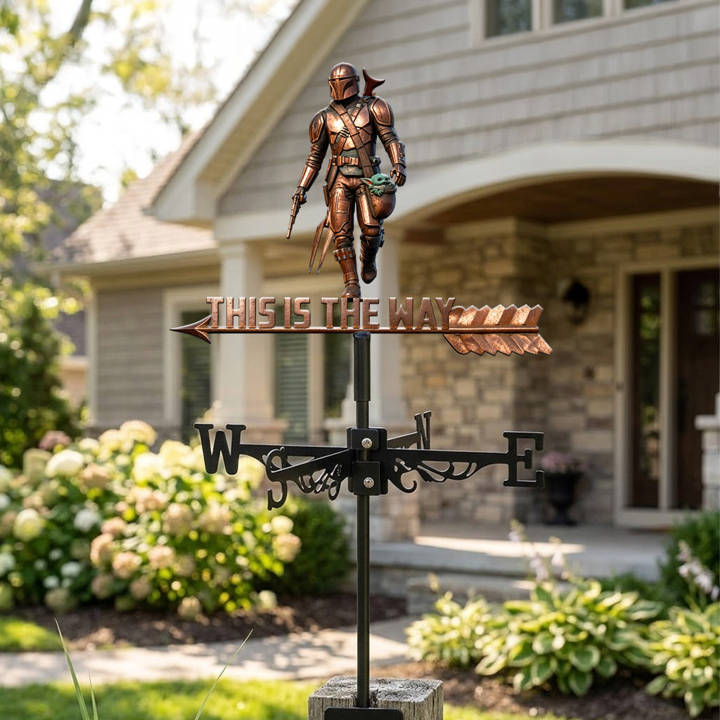 This Is The Way - The Force Weather Vane