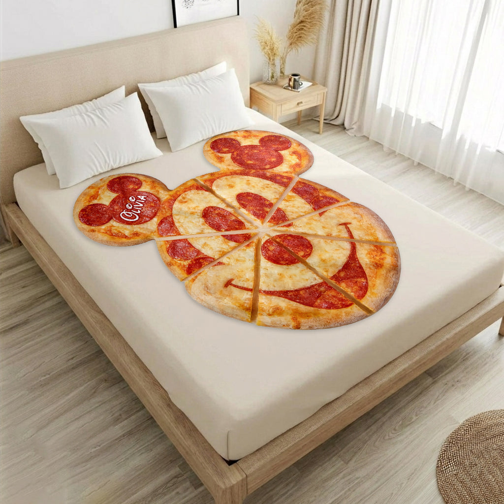 Magic Cake - Personalized Mouse Shaped Fleece Blanket