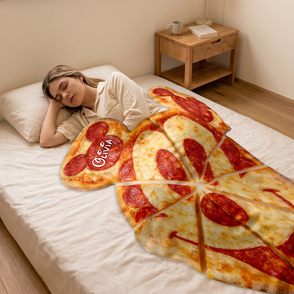 Magic Cake - Personalized Mouse Shaped Fleece Blanket