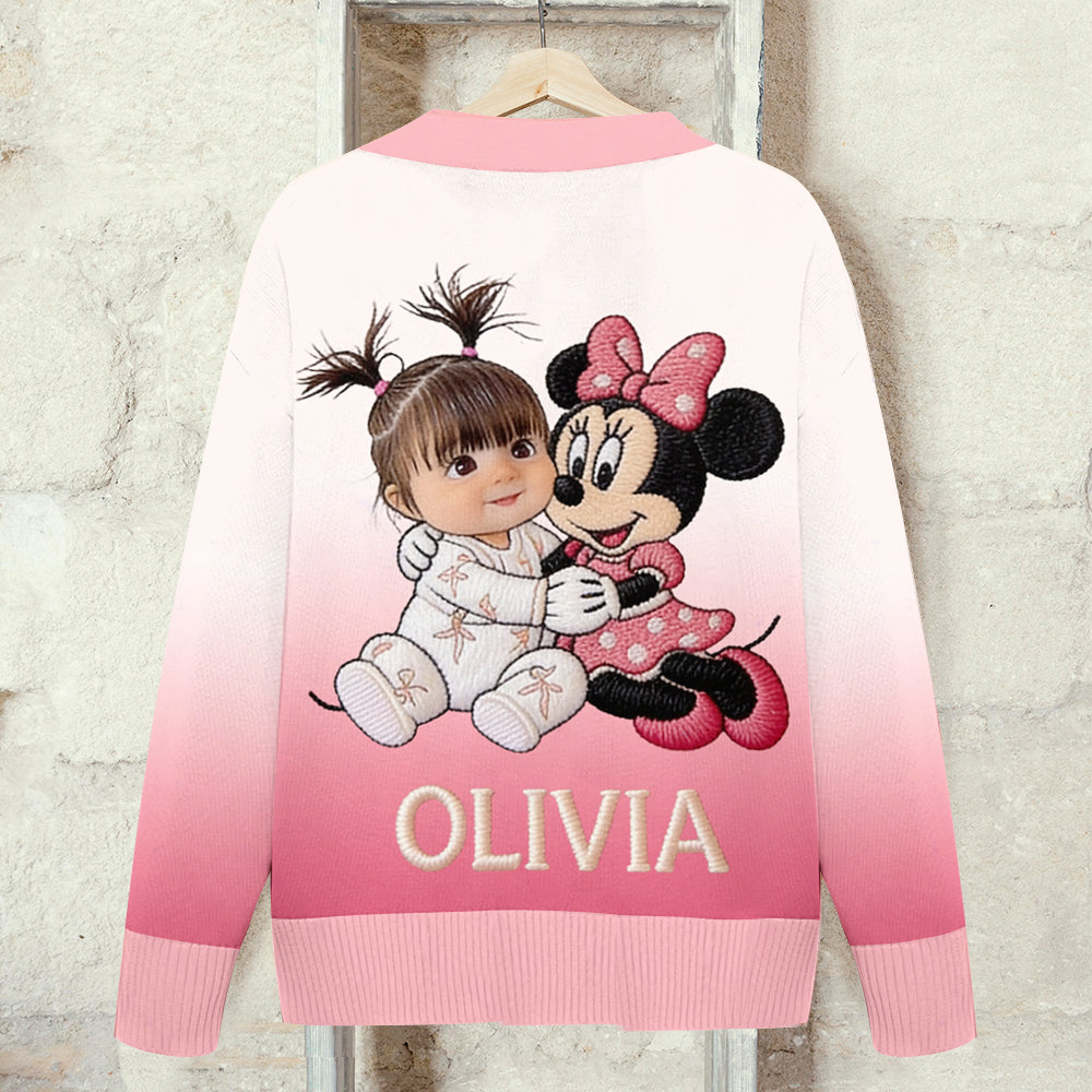 Magical Friends - Personalized Mouse Cardigan Sweater