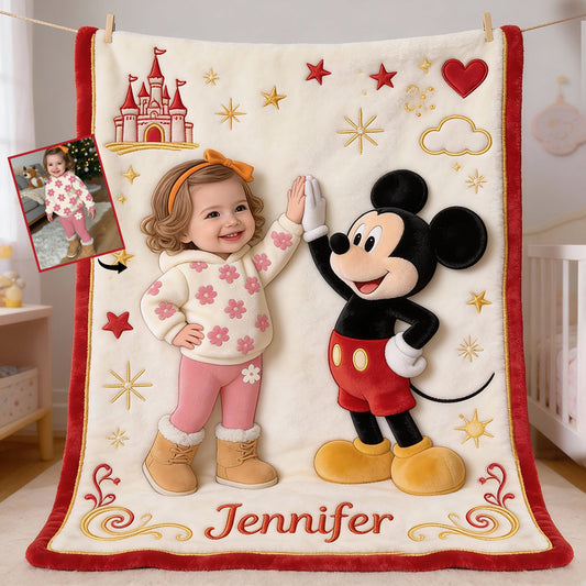 Friends - Personalized Mouse Blanket