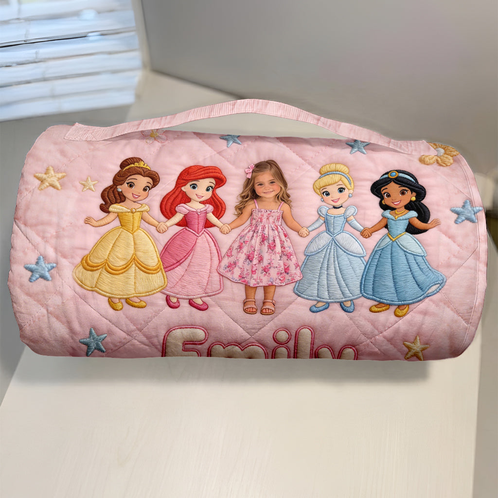 Princess Dream - Personalized Beautiful Princess Nap Mat